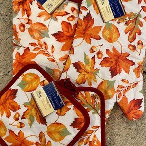 Fall Leaves Kitchen Set